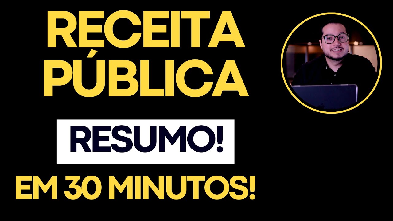 Resumo de Receita Pública em 30 minutos!