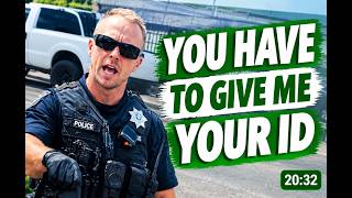 Information Cops Try to INTIMIDATE Him… Instantly SHUT DOWN! | First Amendment Audit News