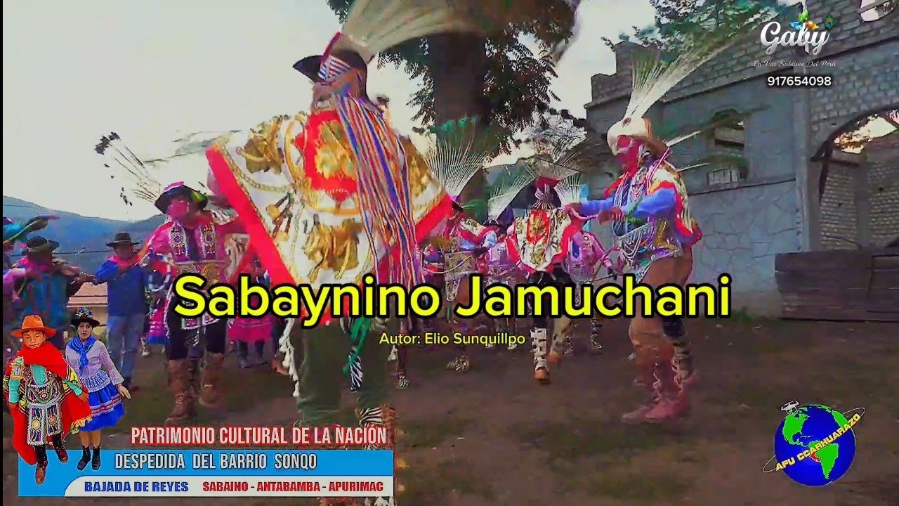 SABAYNINO JAMUCHANI-GABY VOZ SUBLIME DEL PERÚ-Huaylia primicia 2026