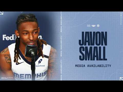 Javon Small | Memphis Grizzlies 2026 Media Day