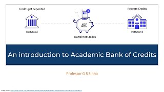 Academic Bank of Credits (ABC)- An Introduction