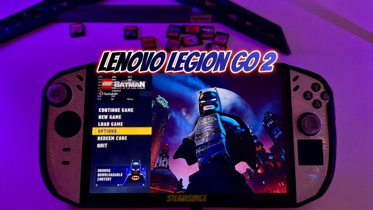 Lego Batman: Legacy of the Dark Knight | Lenovo Legion Go 2: Ryzen