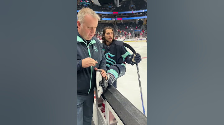 the way he just *zooms* away 🏎️ #SeattleKraken #hockey #NHL