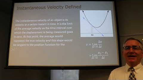 Phy121 Lab 3 Average vs  Instantaneous Velocity Background