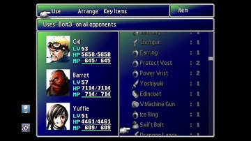 Final Fantasy VII - PS4 - Yuffie Level 4 Limit Break