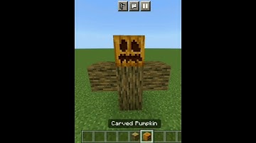 how to create wooden golem(worked)#minecraft