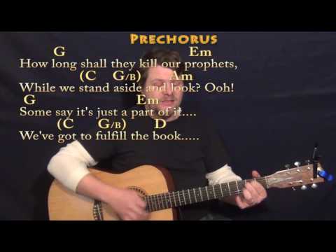 Redemption Song (Bob Marley) Guitar Cover Lesson with Chords/Lyrics