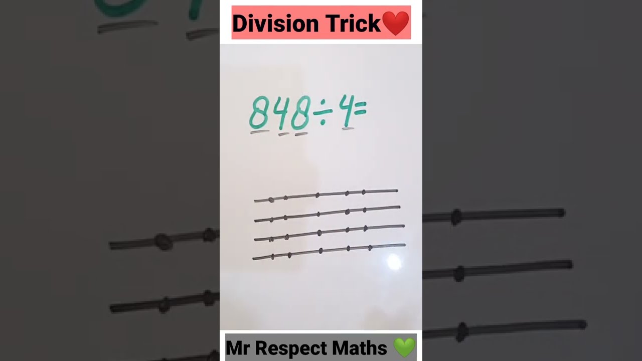 Fast Division Trick Japanese Maths Shorts Division2