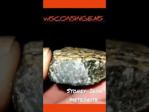 Stoney-Iron meteorite for sale 100.00. #wisconsingems #beautiful #collection #space #meteor