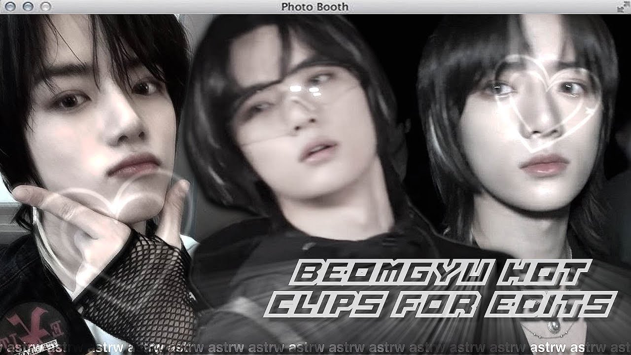 Beomgyu twixtor clips for edits (hard/hot)
