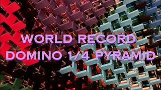 World Record Domino 1/4 Pyramid - 31x31 (450 Sub Special)