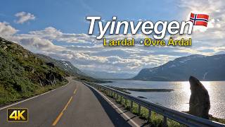 Norway Mountain Road 🇳🇴 | Driving Lærdal to Øvre Årdal via Tyinvegen