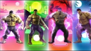 HULK Tiles Hop Coffin Dance 🎵 Ultimate Beat Jump Challenge (Superhero Edition)