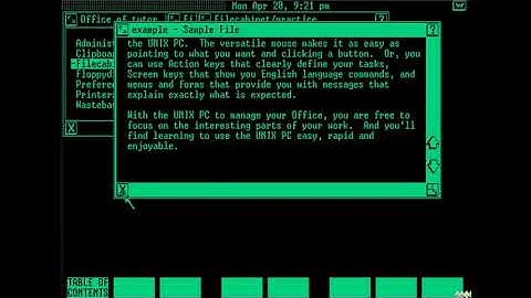 Booteando UNIX System V 3.51b en la AT&T Unix PC 7300
