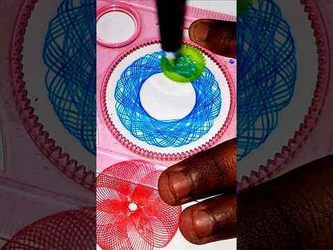 spirograph Art #spirograph #asmr #art #satisfying #shorts