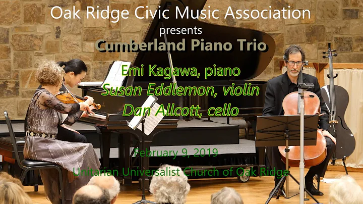 Cumberland Piano Trio, February 9, 2019