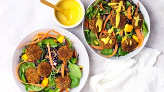 Falafel cu quinoa || Salata de mango • Tasty Crafts