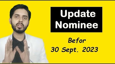 Demat A/C में Nominee कैसे जोड़ें | How to Check and Add a Nominee to Demat Account