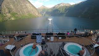 Leaving Geiranger Onboard Ambience - Ambassador Cruise Line