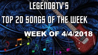Top 20 Countdown: Week of April 4, 2018