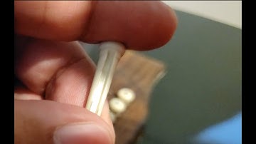 Enhance tone? Graph Tech Tusq Acoustic Guitar Bridge Pins White Paua Dot