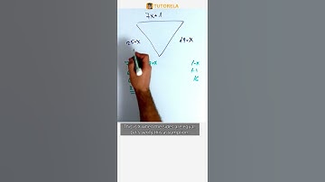 Is the Triangle Equilateral? Solving for X #Math #Triangle #TypesOfTriangles
