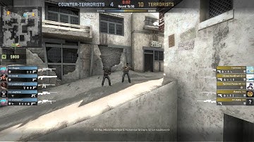 Scout noscope jumpshot through smoke | CS:GO