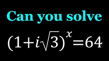 An Exponential Equation | Complex Numbers