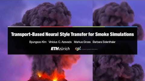 Transport-Based Neural Style Transfer for Smoke Simulations (SIGGRAPH ASIA 2019)