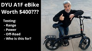 Is this $400 eBike Right for You? DYU A1F PRO Honest Review - 10% Coupon Code! by Doing Things Dan's Way 874 views 1 month ago 14 minutes, 9 seconds