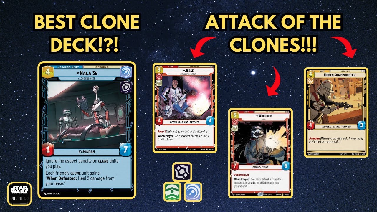 Nala Se Deck - Win with Clones! | Star Wars Unlimited