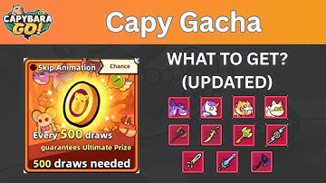 Capybara Go! Guide: What to Prioritize in the CapyMachine Event? [UPDATED]