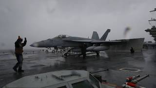 USS Abraham Lincoln Aircraft Flight Operations