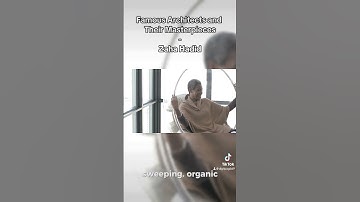 Famous Architects and their Masterpieces: Zaha Hadid #DigitalVitruvius #ai #architecture #zahahadid