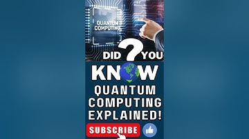 Quantum computing Computers Qubits uitgelegd Verbluffende feiten die je moet weten 4K #kort Kort