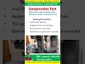 What is compression testing procedure in Tamil | destructive testing | compression test #quality #qc