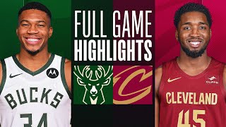 BUCKS at CAVALIERS | FULL GAME HIGHLIGHTS | December 29, 2023