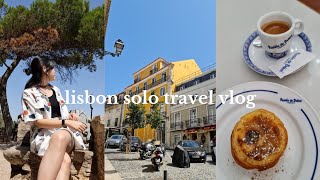 🇵🇹 lisbon travel vlog | my first solo travel experience!!! *with lots of portuguese egg tarts*