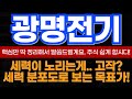 [광명전기 주가분석] 진짜 상승은 지금부터인 이유? 목표가 설정은 이렇게 하세요!