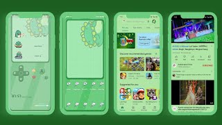 Aesthetic Green theme for realme and Oppo || Fullpack theme for realme and Oppo || realme themes screenshot 2