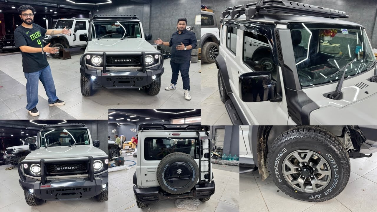 Most Modified Maruti Jimny | Maruti Jimny Full Modification | Maruti Jimny Accesories | Bharat Car