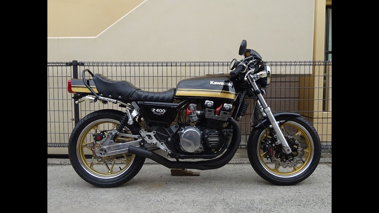 ゼファー400 Z400FX仕様 FCRキャブ ドレミ外装 前後ブレンボ セブン 