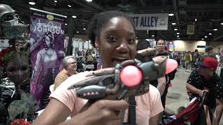 Practicing filmmaking at Long Beach Comic Con!