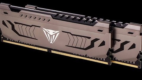 Patriot Viper Steel Ddr4 memory unboxing