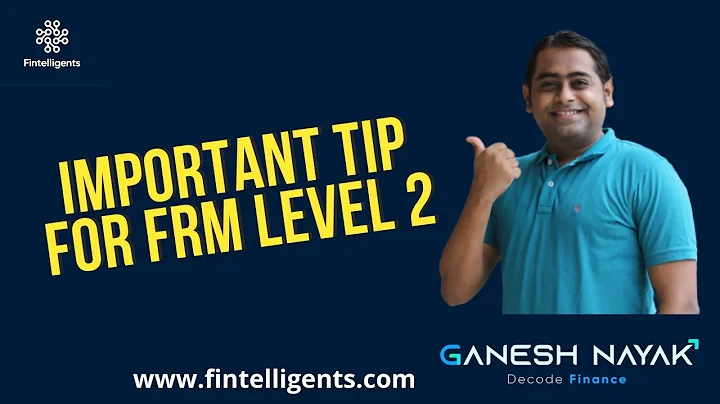 Important tip to clear FRM Level 2| FRM Preparation | WhatsApp +91 9819137880