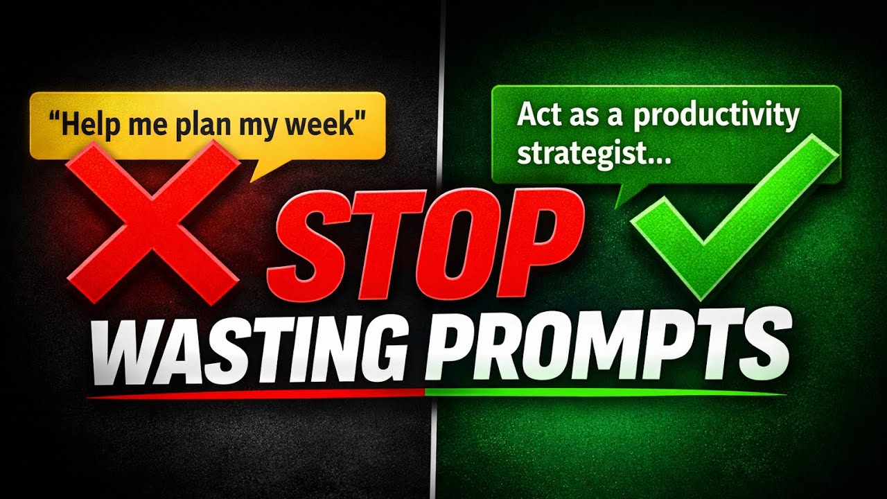5 Chatgpt Prompts That Save Me 5+ Hours Every Week - YouTube