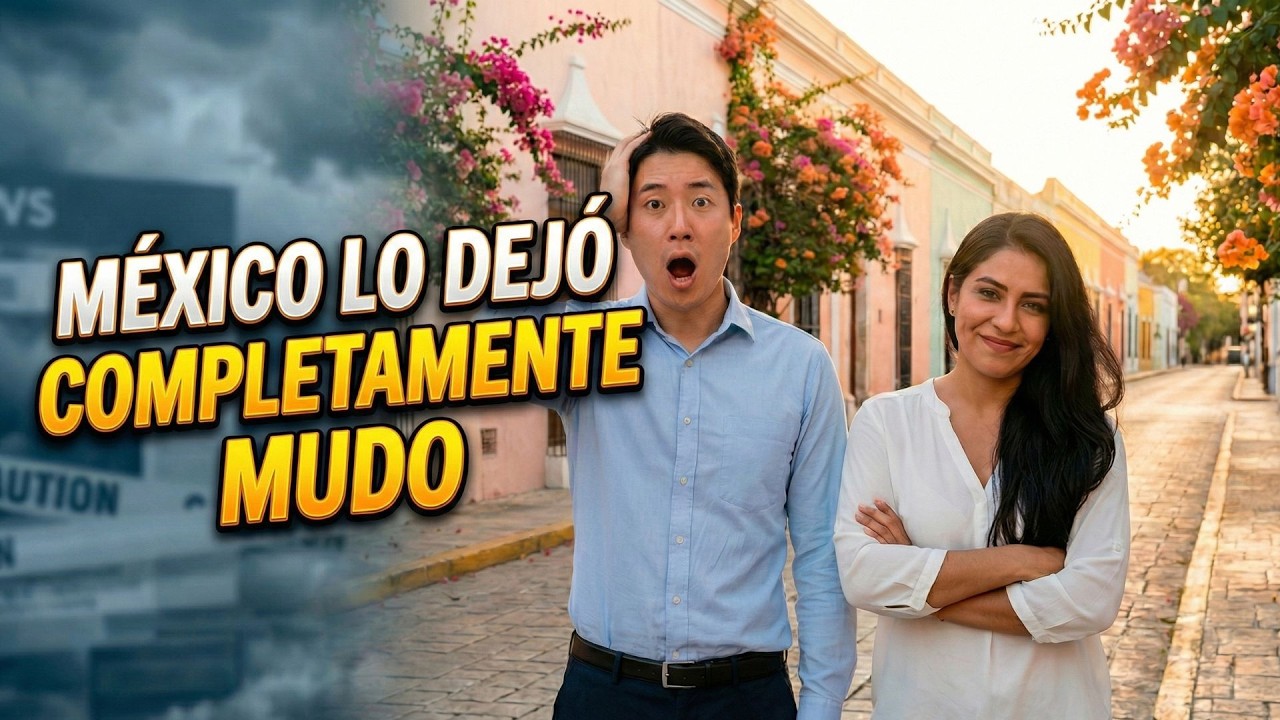 En COREA creen que MÉXICO es PELIGROSO: Lo que mi esposo descubrió aquí lo dejó completamente MUDO