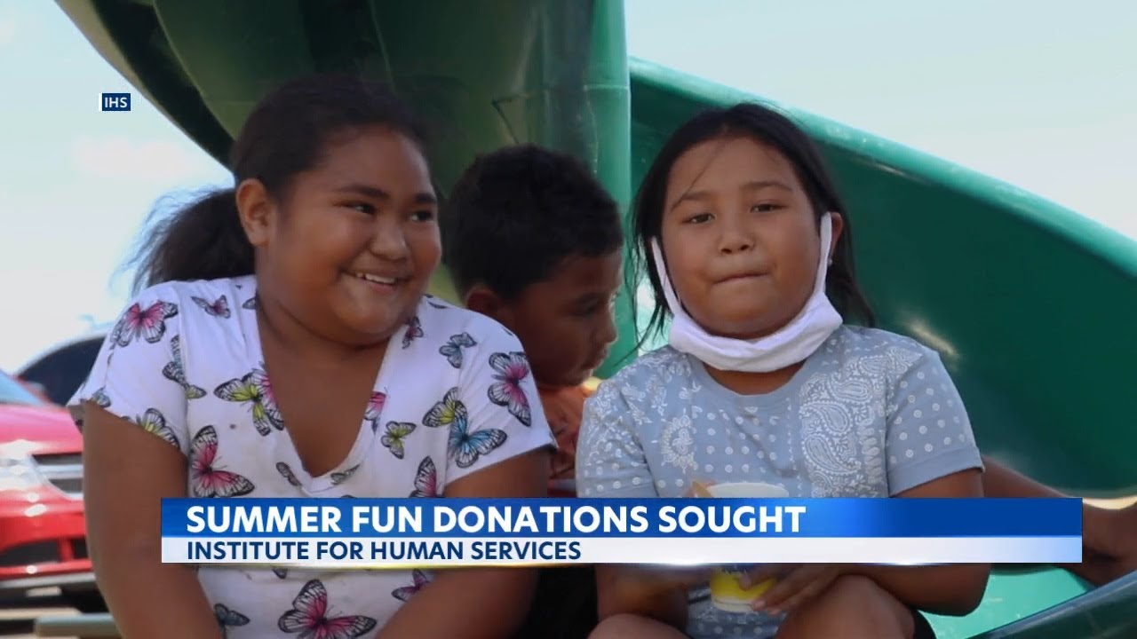 Oahu homeless shelter IHS seeking summer fun funds - YouTube
