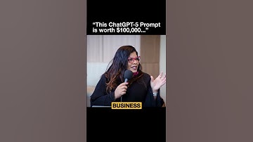 ChatGPT Prompt Every Entrepreneur Must Use AI for Business #ChatGPT #AIForBusiness #SmallBusinessAI