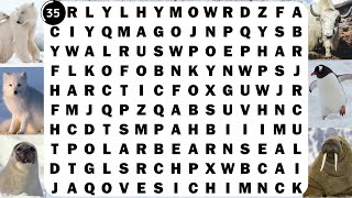 FIND 6 NAMES OF IMAGES 🏜🌍🏝 I PUZZLE NO 68 I WORD SEARCH I 11th AUG screenshot 1